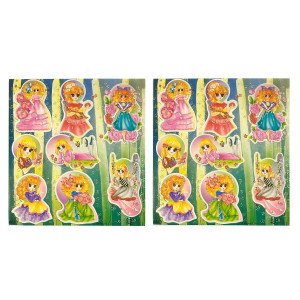 Lady Stickers 2 Pieces
