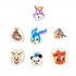 Animal Erasers Set of 7 Pieces Animal Erasers Set of 7 Pieces