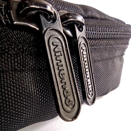 Nintendo Game Boy Black Bag with Embroidered Logo