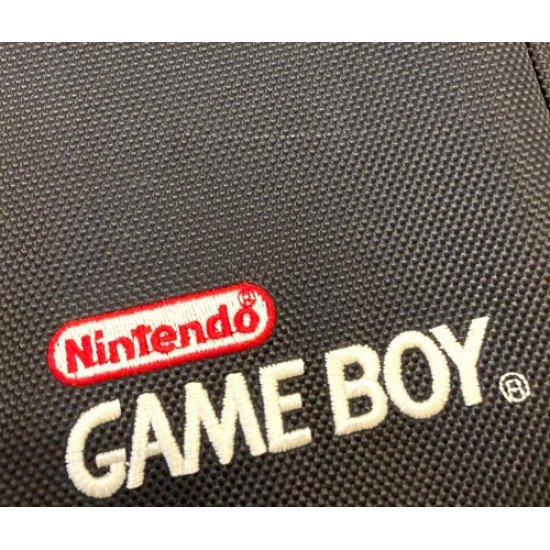 Nintendo Game Boy Black Bag with Embroidered Logo