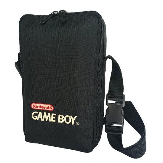 Nintendo Game Boy Black Bag with Embroidered Logo