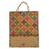 Kraft Paper Gift Bag31x25x10cm Printed Circles Kraft Paper Gift Bag31x25x10cm Printed Circles