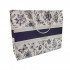 Gift Bag Large White and Blue Plaid Gift Bag Large White and Blue Plaid