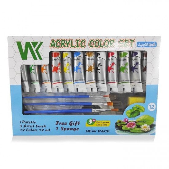 Acrylic Paint Set 17 Pieces Acrylic Paint Set 17 Pieces