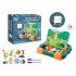 Whiteboard Children's Game with Magnetic Puzzle, Animals Whiteboard Children's Game with Magnetic Puzzle, Animals