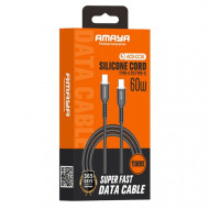 AMAYA Type-C to Type-C 1m Fast Charging and Data Transfer Cable