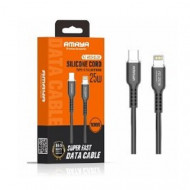 AMAYA Type-C to Lightning 1m Fast Charging and Data Transfer Cable