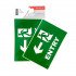 Sticker Paper Signboard TANEX Entrance 