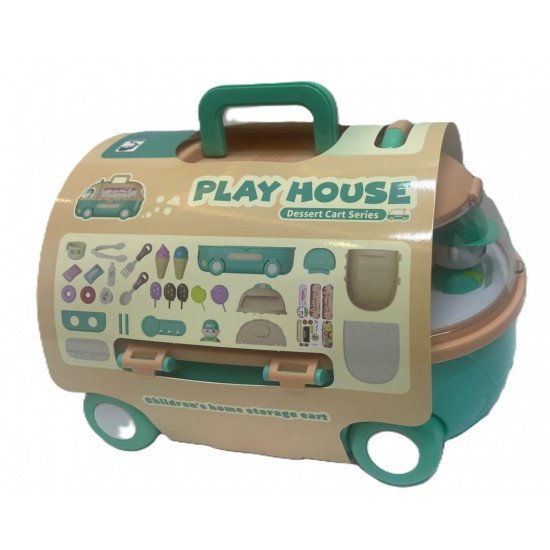Children's Toy Car with Wheels Dessert Cart Children's Toy Car with Wheels Dessert Cart