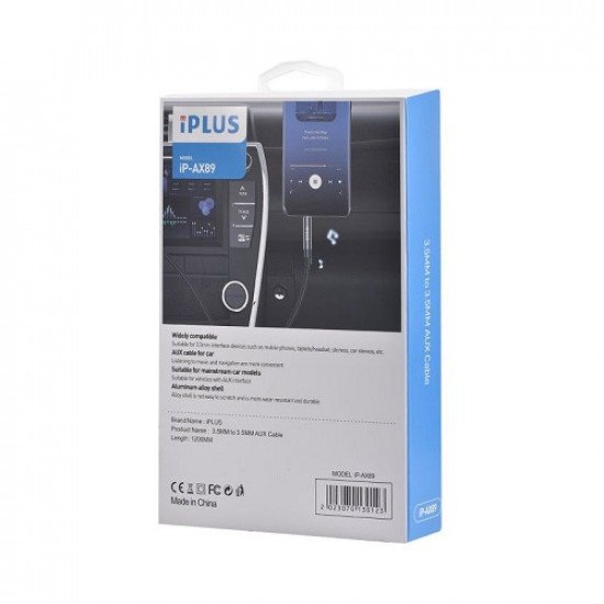 IPLUS 3.5mm AUX-AUX Audio Cable IPLUS 3.5mm AUX-AUX Audio Cable