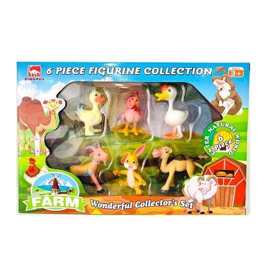 Educational Pet Farm Animal Model Set