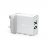 ANKER 24W Dual-Port USB Fast Wall Charger