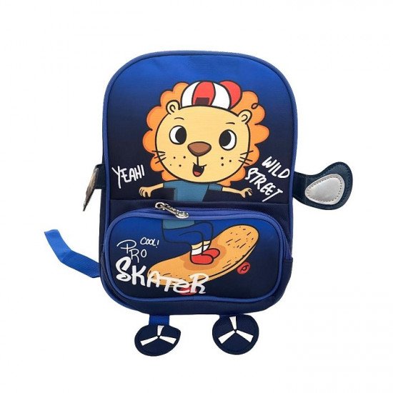 Kids School Backpack with Pocket Animal Print Kids School Backpack with Pocket Animal Print