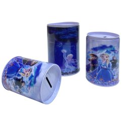  Children's Piggy Bank Set Iron Frozen 3-Pieces