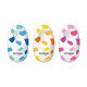 2Eraser Oval Shape KEYROAD Terrazzo