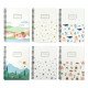 Simba A5 Wirebound English Notebook, Transparent Cover, 60 Sheets with Fun Shapes Simba A5 Wirebound English Notebook, Transparent Cover, 60 Sheets with Fun Shapes