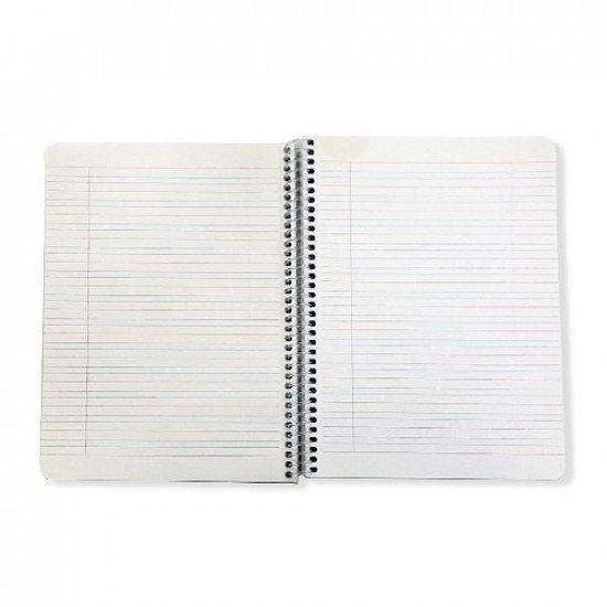 Wire Notebook English KESKIN 100 Sheets B5 Nature