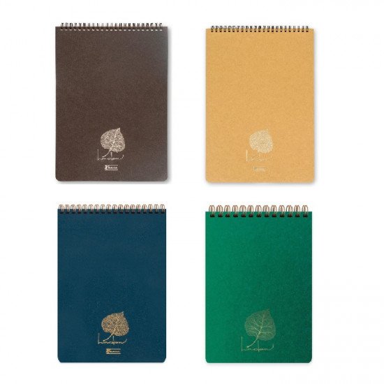 KESKIN 100 Sheet Lined A4 Wirebound Letter Book Linden KESKIN 100 Sheet Lined A4 Wirebound Letter Book Linden