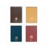 KESKIN 100 Sheet Lined A6 Wirebound Letter Book Linden