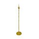 Large Gold Metal Flagpole with Arrowhead Large Gold Metal Flagpole with Arrowhead