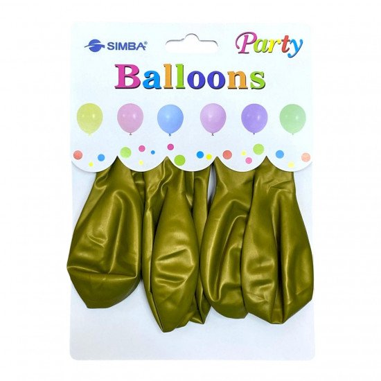 Balloons 8 Pcs Golden SIMBA