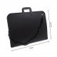 A2 Black Design Bag with Zipper 42 x 59 cm Isomars A2 Black Design Bag with Zipper 42 x 59 cm Isomars