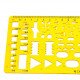 Geometric Template, Electricity Shapes, 18.5 x 10 cm, COKAI Geometric Template, Electricity Shapes, 18.5 x 10 cm, COKAI