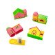 Cottage-Shaped Pencil Sharpener, Single Hole, 4 Pieces Cottage-Shaped Pencil Sharpener, Single Hole, 4 Pieces