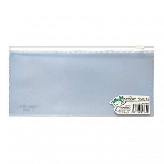 Tool Holder Plastic with Zipper 24 x 12 cm Transparent Blue Tool Holder Plastic with Zipper 24 x 12 cm Transparent Blue