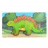 Educational Wooden Children's Toy Dinosaur Puzzle, Shape 1