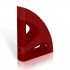 Magazine Catalog Rack MAS Plastic Burgundy Magazine Catalog Rack MAS Plastic Burgundy