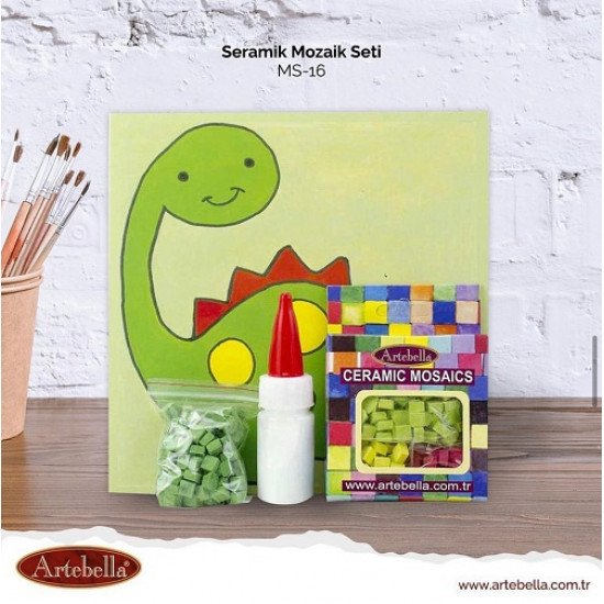 Ceramic Mosaic Set Dinosaur ARTEBELLA 20*20 cm