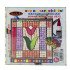 Ceramic Mosaic Set Tulip Rose ARTEBELLA 20*20 cm Ceramic Mosaic Set Tulip Rose ARTEBELLA 20*20 cm