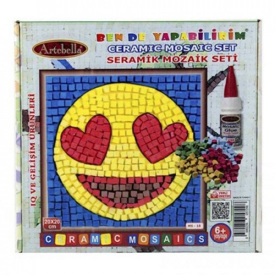 Ceramic Mosaic Set Smiley ARTEBELLA 20*20 cm Ceramic Mosaic Set Smiley ARTEBELLA 20*20 cm