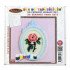 3D Ceramic Painting Set Rose Frame ARTEBELLA 20 x 20cm 3D Ceramic Painting Set Rose Frame ARTEBELLA 20 x 20cm