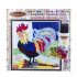 Ceramic Mosaic Set Rooster ARTEBELLA 32×32 cm Ceramic Mosaic Set Rooster ARTEBELLA 32×32 cm