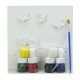 3D Ceramic Painting Set Flowers And Butterflies ARTEBELLA 20 x 20cm