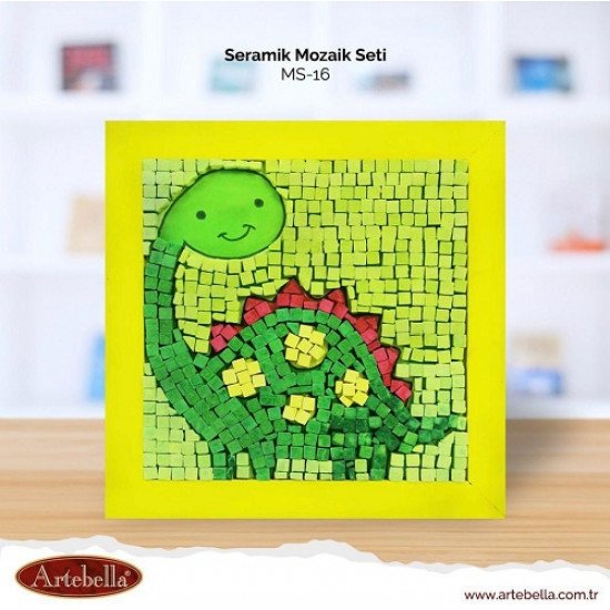 Ceramic Mosaic Set Dinosaur ARTEBELLA 20*20 cm