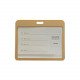 Card Holder Metal Accidental Double Sided 70×100 mm Metallic Gold and Silver Card Holder Metal Accidental Double Sided 70×100 mm Metallic Gold and Silver