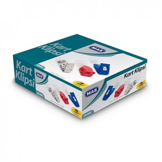 Card Clips Metal Mas