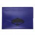 Documents Cover with Rubber Luck 12 Pockets Blue Documents Cover with Rubber Luck 12 Pockets Blue