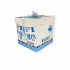 Gift Box Paper 15x15 cm Blue