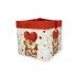 Gift Box Paper 15x15 cm Bear Gift Box Paper 15x15 cm Bear