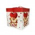 Gift Box Paper 22x22 cm Bear