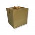 Gift Box Paper 15x15 cm Gold