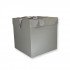 Gift Box Paper 15x15 cm Silver