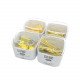 Boxes of Push Pins, Binder Clips, and Paper Clips MAS Yellow Boxes of Push Pins, Binder Clips, and Paper Clips MAS Yellow