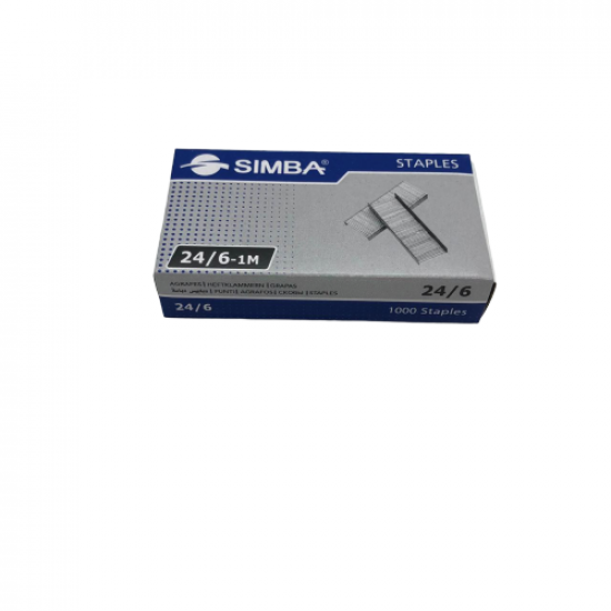 Staples SIMBA 1000 Pcs 24/6 Staples SIMBA 1000 Pcs 24/6