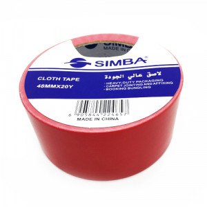  Cloth Tape SIMBA 2 Inch Red