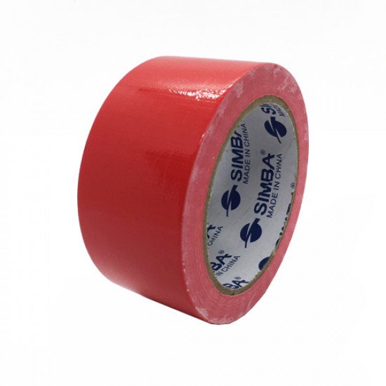 Cloth Tape SIMBA 2 Inch Red Cloth Tape SIMBA 2 Inch Red